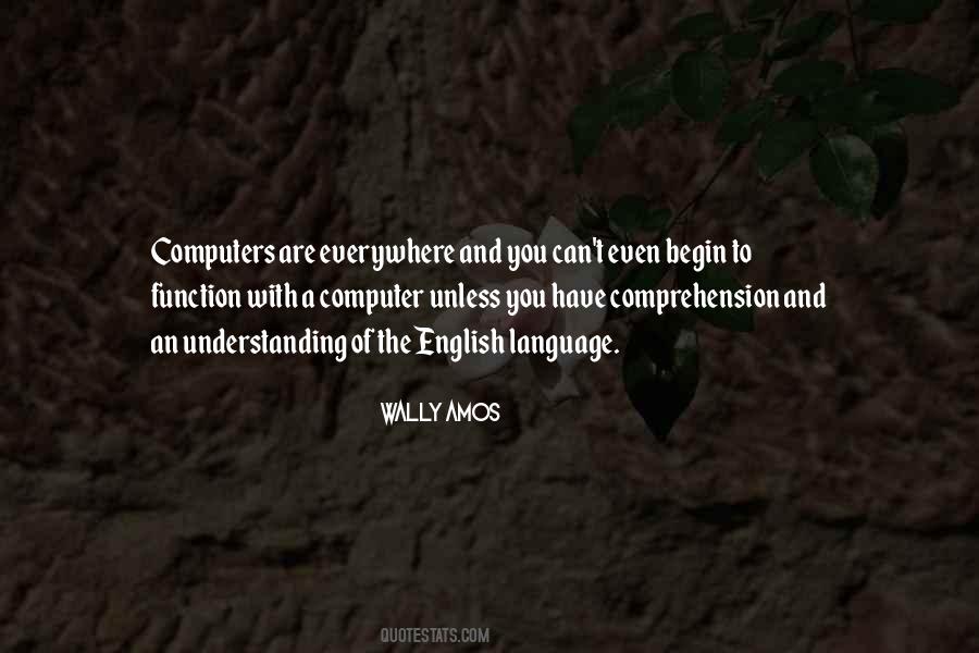 Understanding Language Quotes #187462