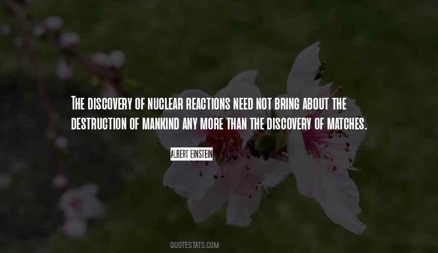 Nuclear Destruction Quotes #1789792