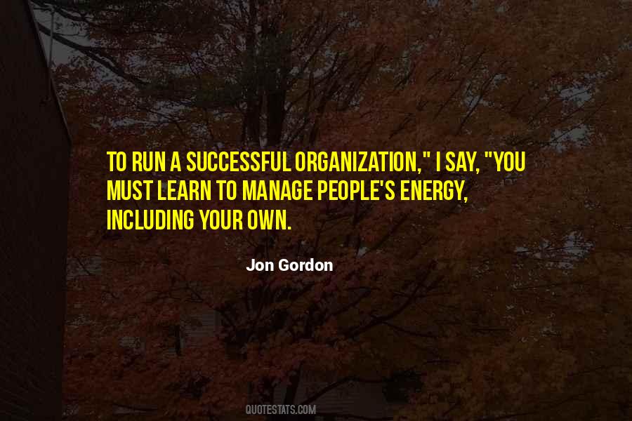 Quotes On Successful Organization #1673598