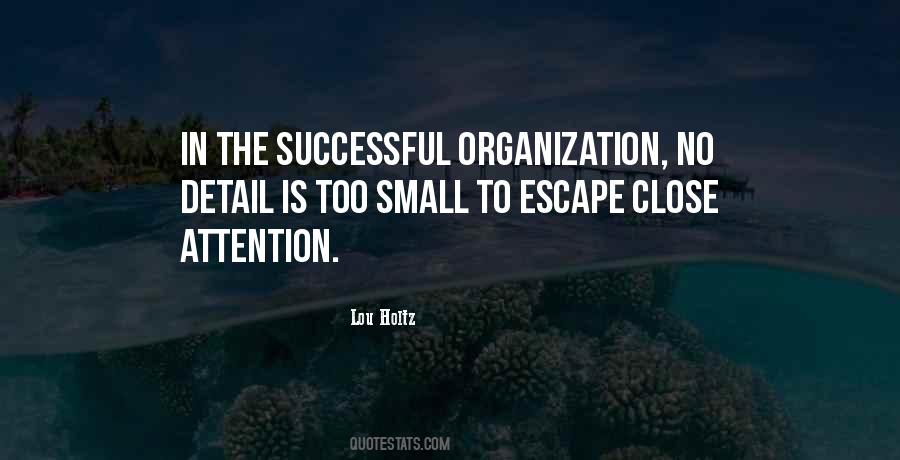 Quotes On Successful Organization #200851