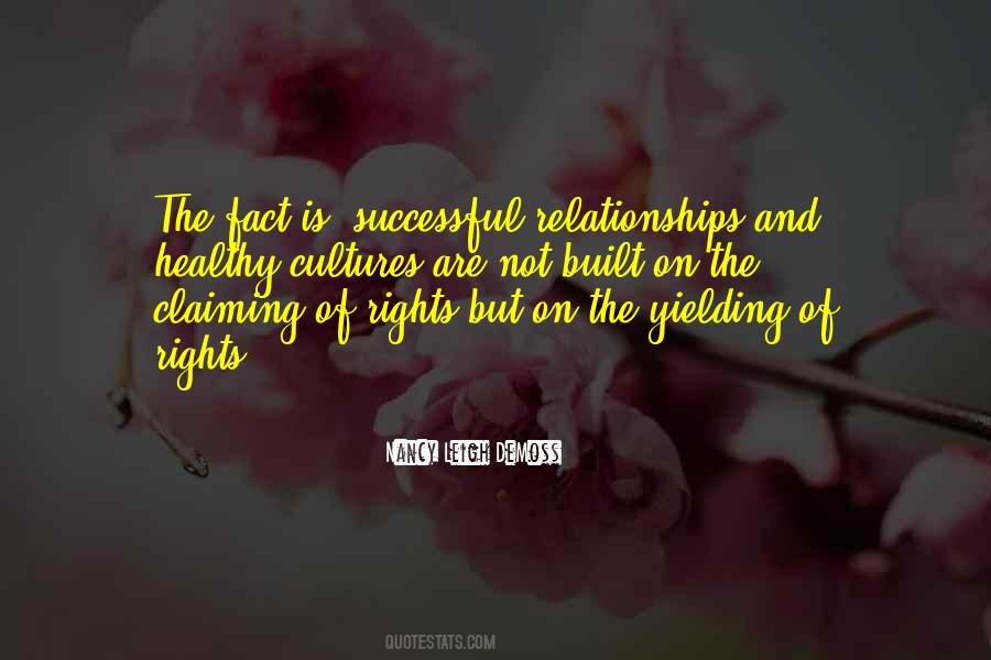 Quotes On Successful Relationships #548180