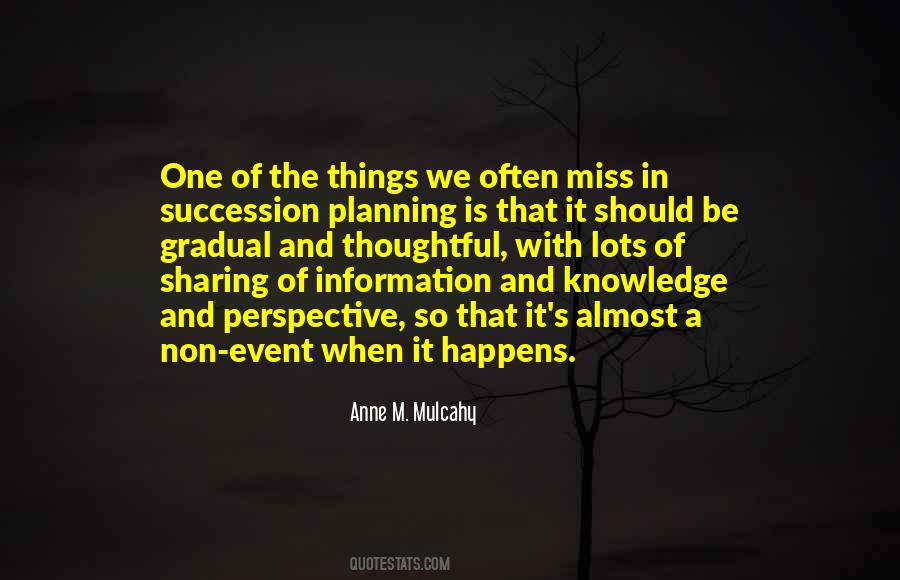 Quotes On Succession Planning #781213