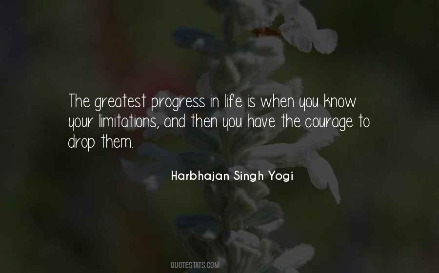 Life Progress Quotes #231826