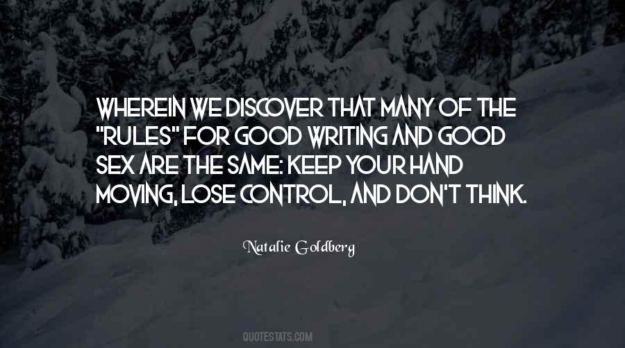 Writing Rules Quotes #155591