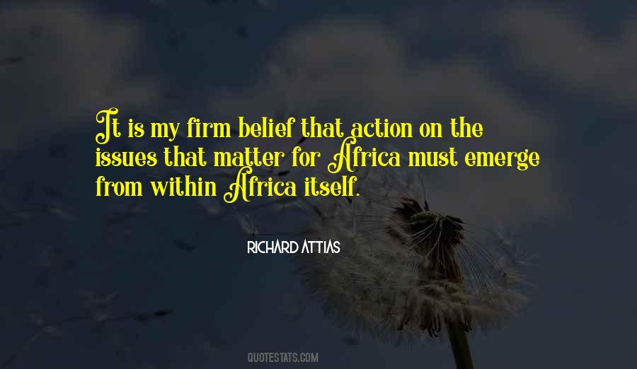 From Belief To Action Quotes #699325
