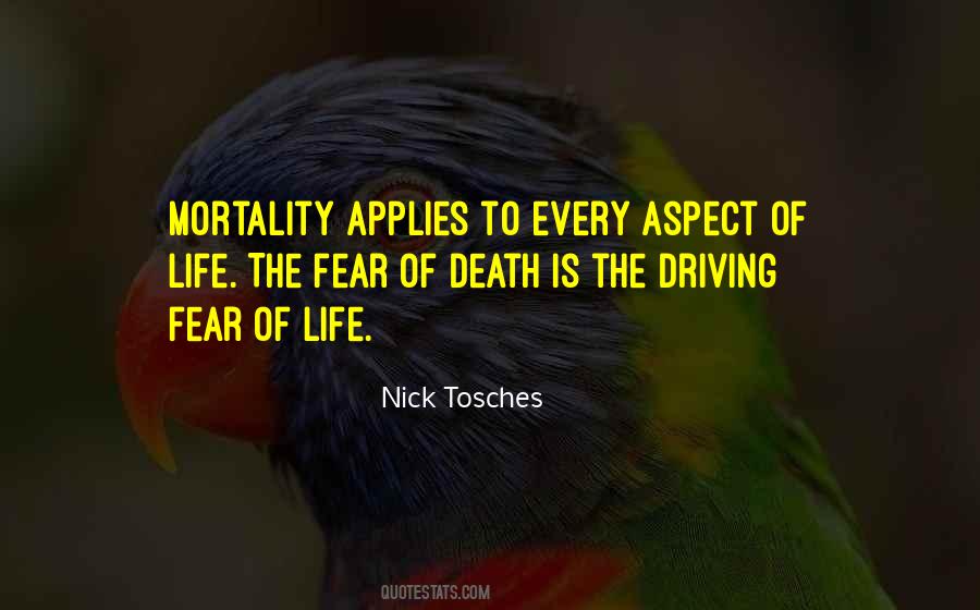 Life Mortality Quotes #372783