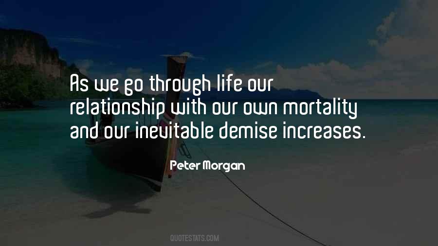 Life Mortality Quotes #680164
