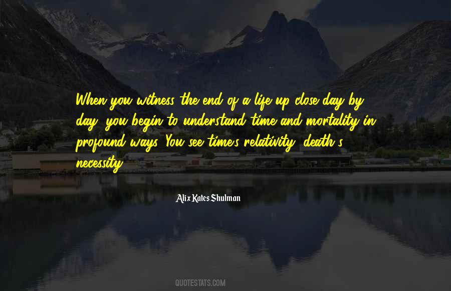 Life Mortality Quotes #728821