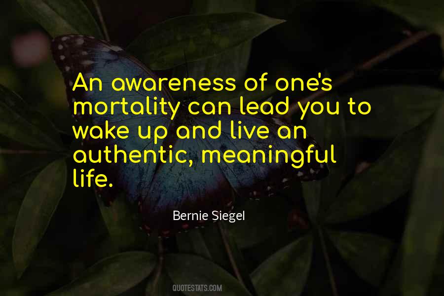 Life Mortality Quotes #754211