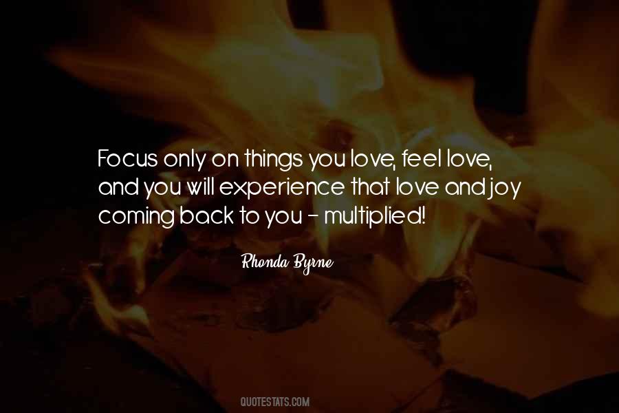 Joy Is Coming Quotes #1468323