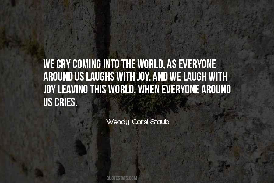 Joy Is Coming Quotes #1625673