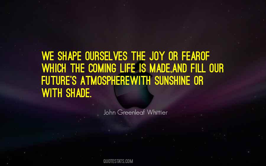 Joy Is Coming Quotes #1717372