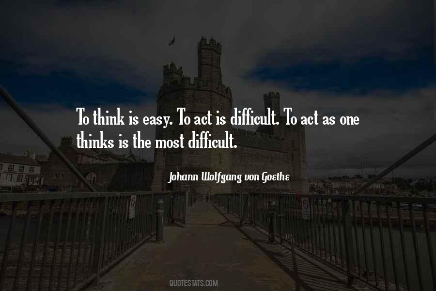 Most Difficult Quotes #1245515