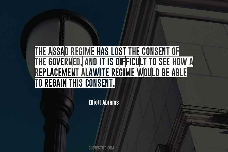 Assad Regime Quotes #374595