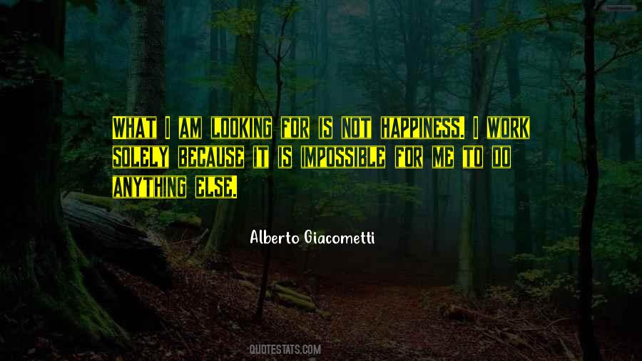Quotes About Not Looking For Happiness #712111