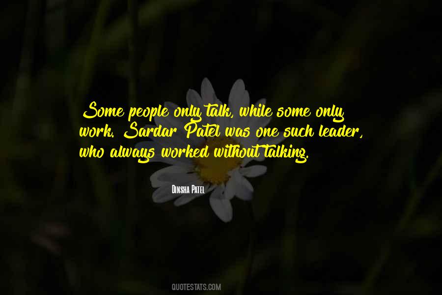 Quotes On Talk Less Work More #32970