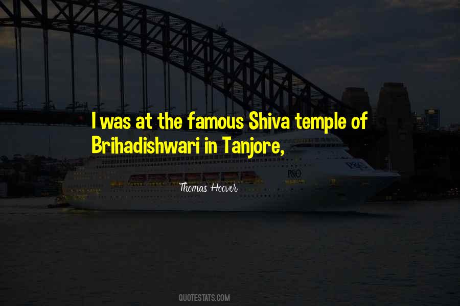 Quotes On Tanjore Big Temple #1224272