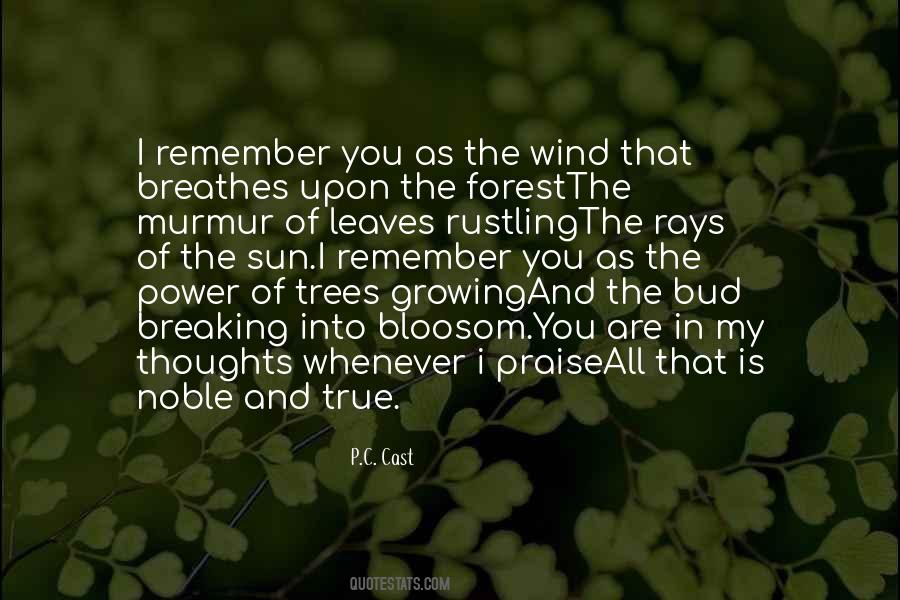 Power Of My Thoughts Quotes #1120760