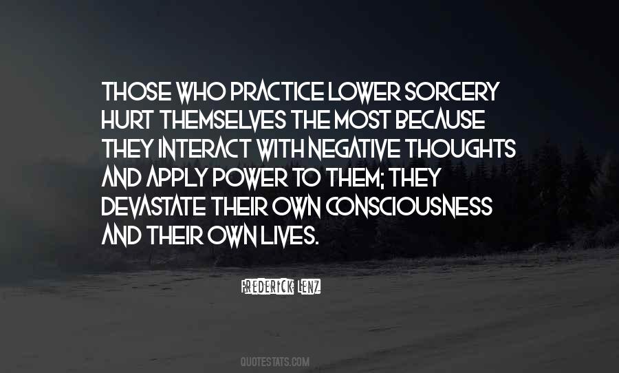 Power Of My Thoughts Quotes #159416