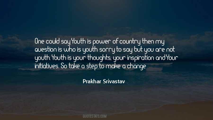 Power Of My Thoughts Quotes #597420
