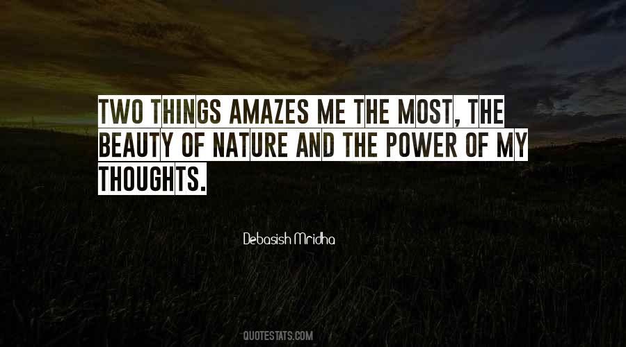 Power Of My Thoughts Quotes #919708