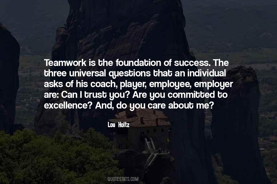 Quotes On Teamwork And Success #570298