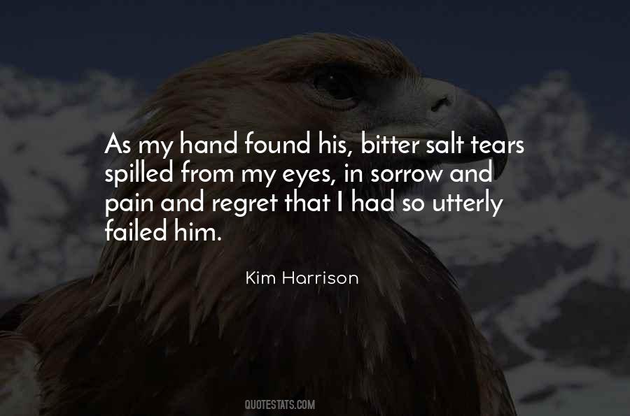 Quotes On Tears And Pain #1304659