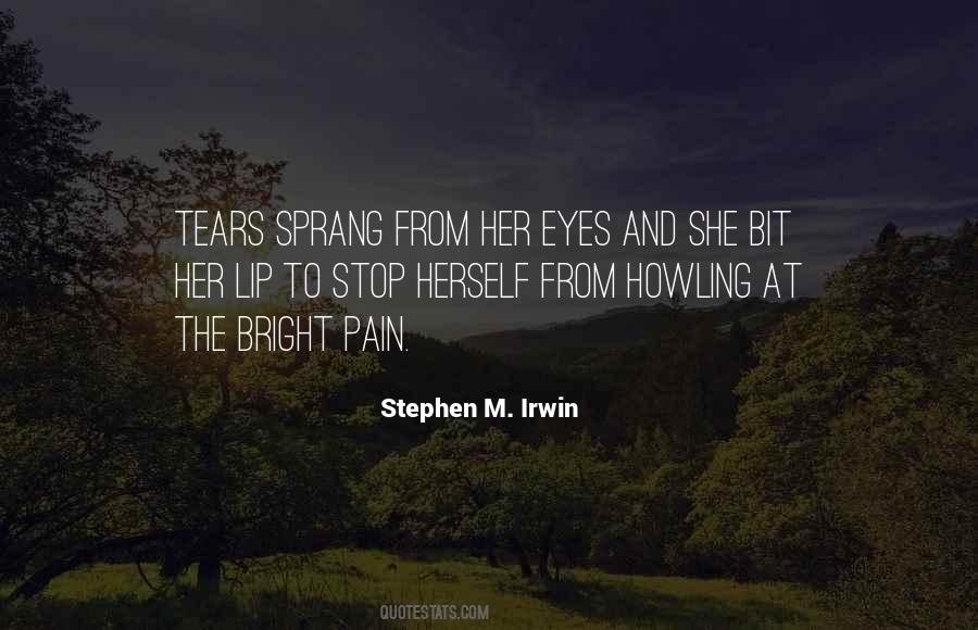 Quotes On Tears And Pain #38723
