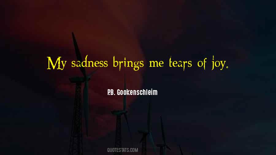 Quotes On Tears Of Joy #1554477