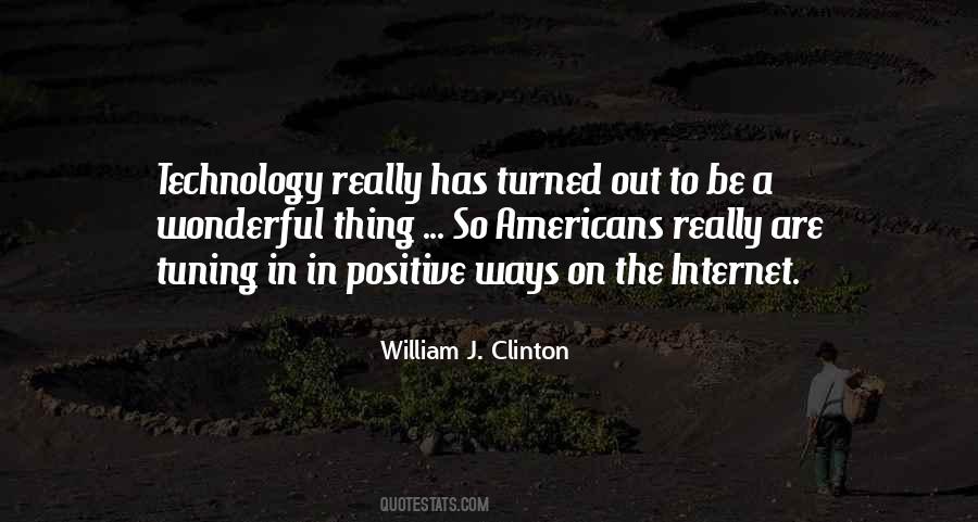 Quotes On Technology Positive #723079