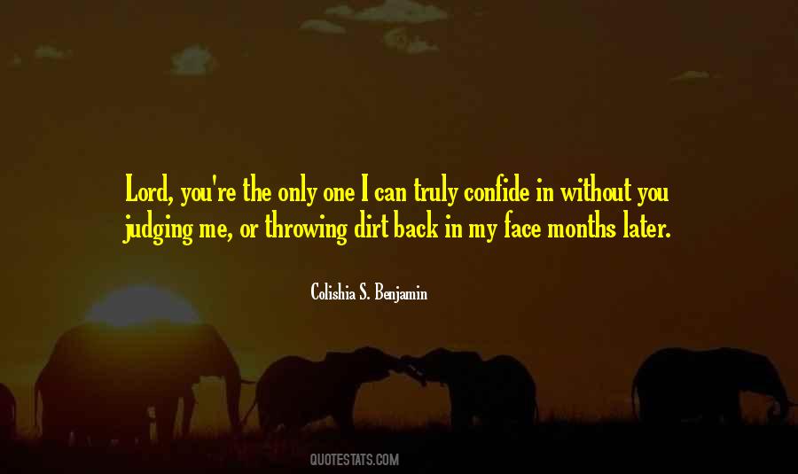 Colishia Benjamin Quotes #32241