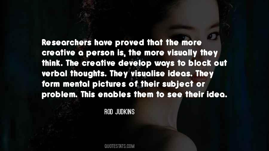 Creative Thoughts Quotes #1819072