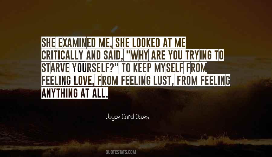 Feeling Love Quotes #1097909