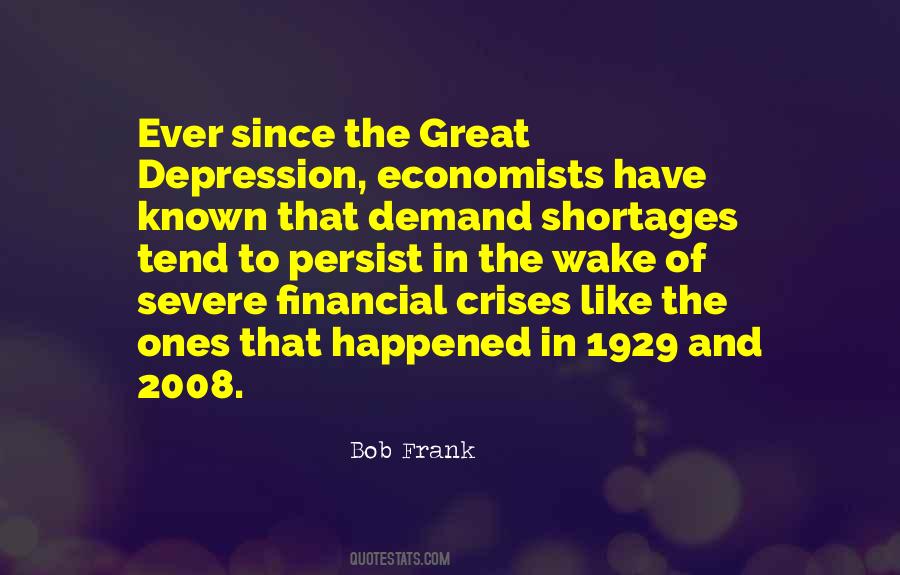 Quotes On The Great Depression #130232