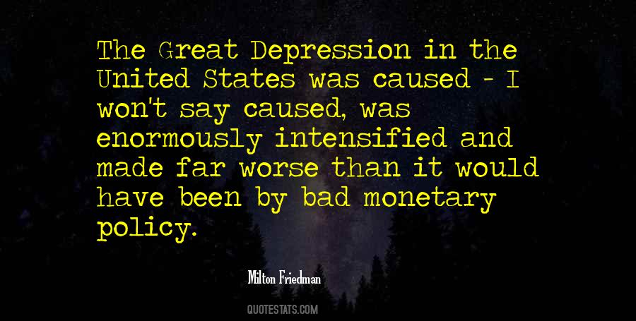 Quotes On The Great Depression #1388398