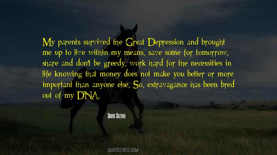 Quotes On The Great Depression #366082