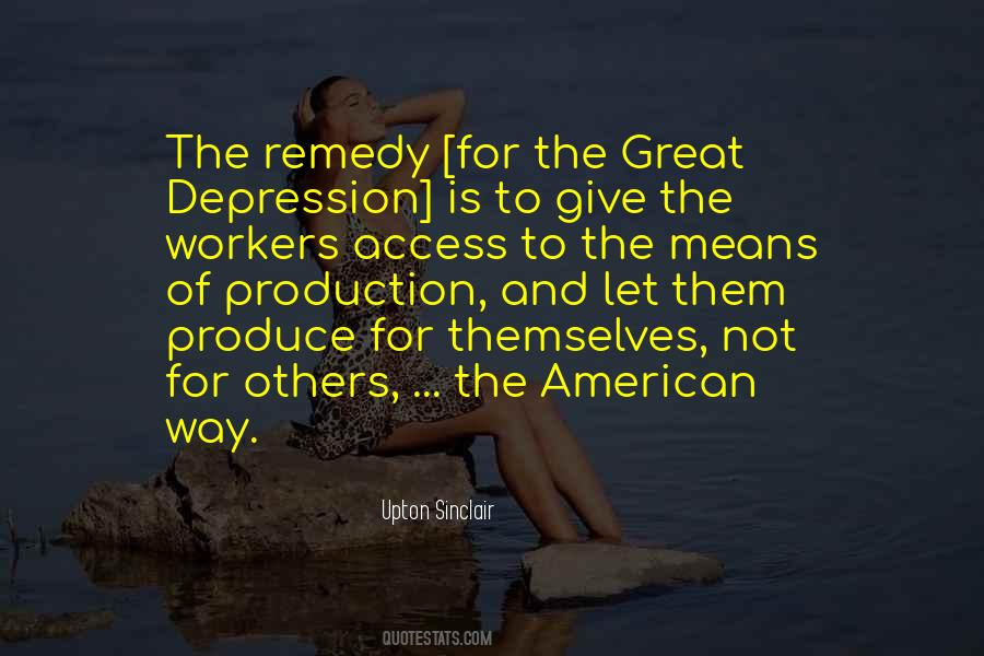 Quotes On The Great Depression #898376