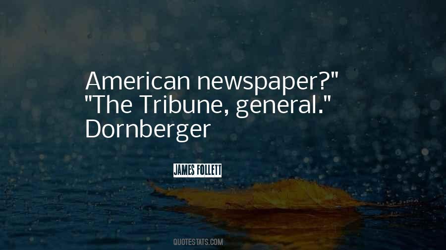 American Newspaper Quotes #830596