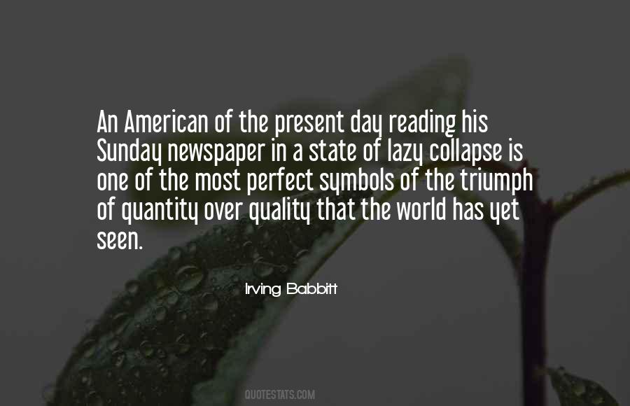 American Newspaper Quotes #870284