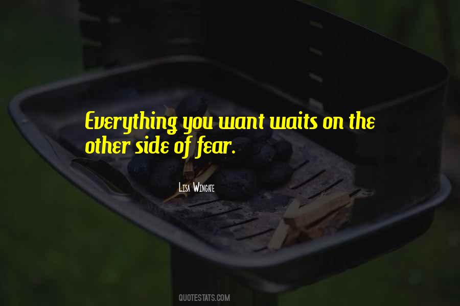 Quotes On The Other Side Of Fear #1336817