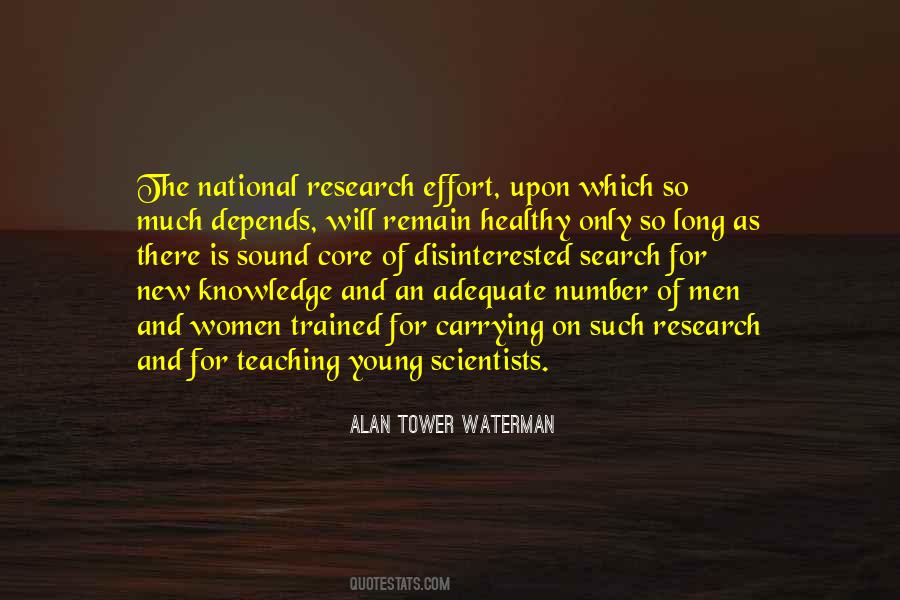 Quotes On The Search For Knowledge #1408596