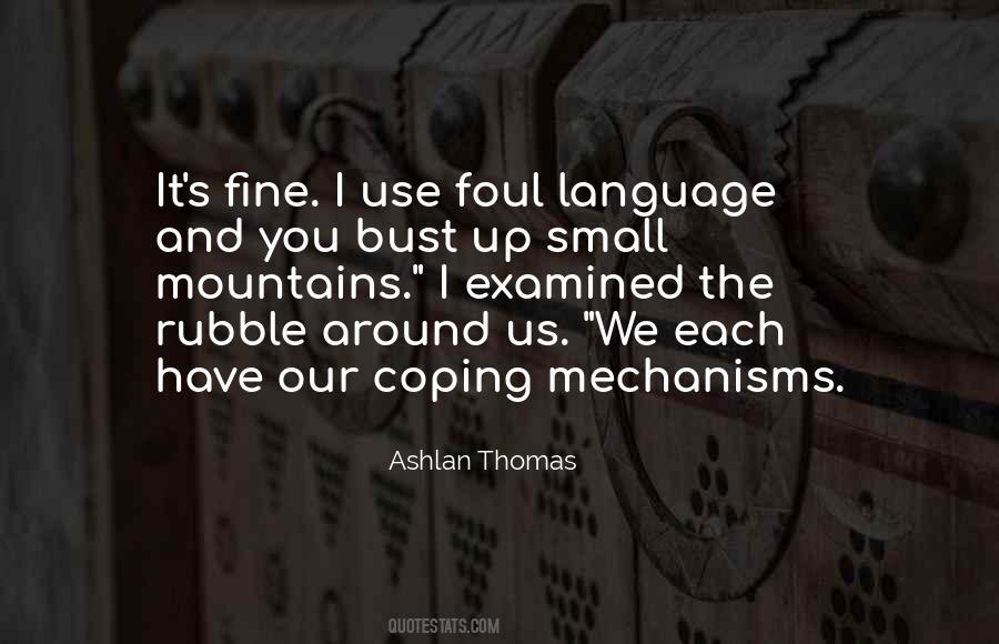 Quotes On The Use Of Foul Language #1878056