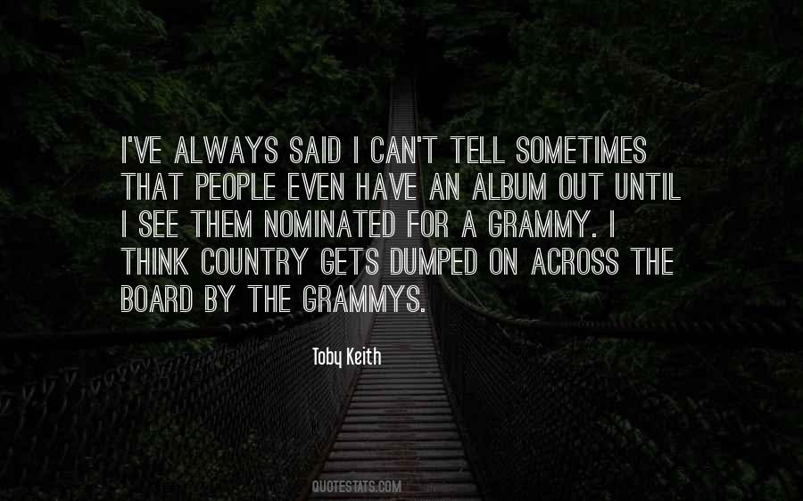 My Grammy Quotes #126160
