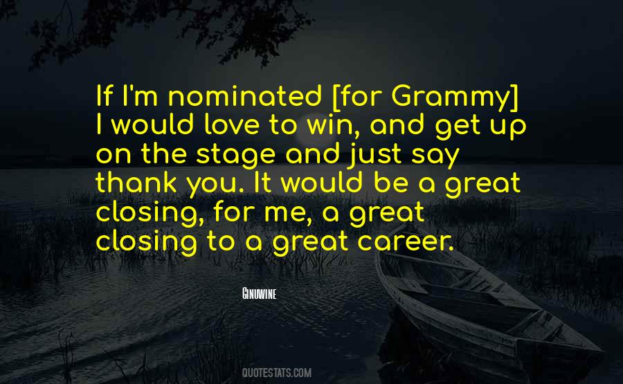 My Grammy Quotes #26881