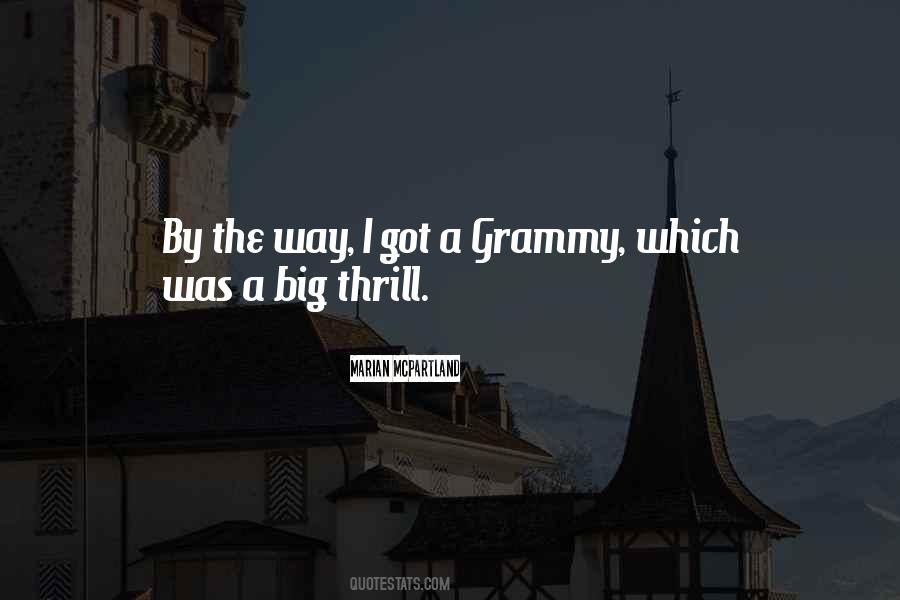 My Grammy Quotes #617046