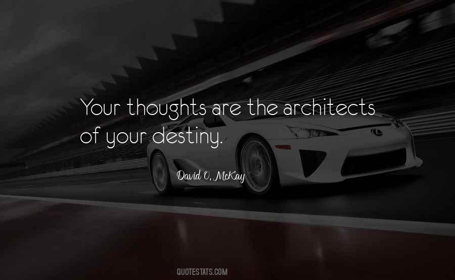 Quotes On Thoughts And Destiny #1453670