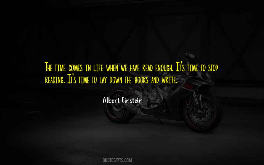 Quotes On Time In Life #16058