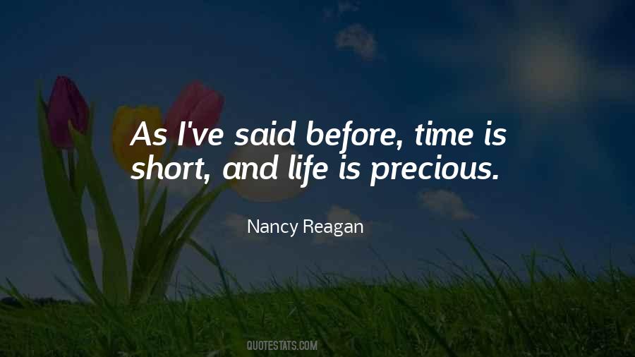 Quotes On Time Is Precious #416864