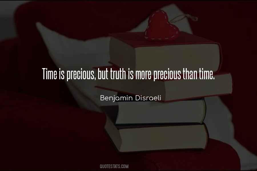 Quotes On Time Is Precious #770412