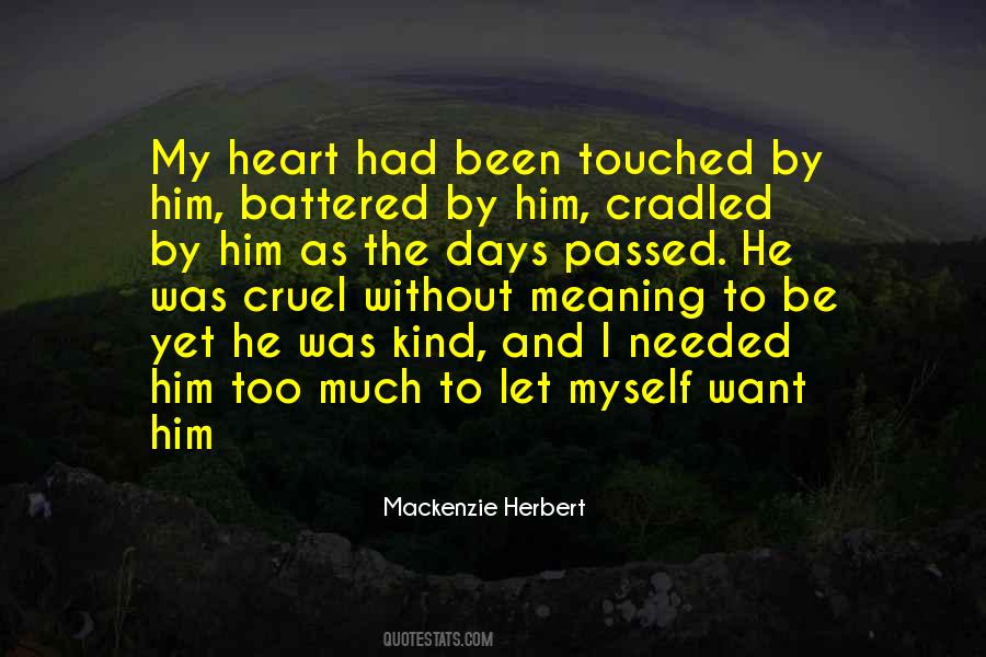 Quotes On Touched My Heart #1817811